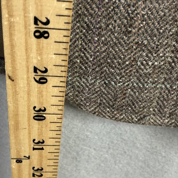 Vintage Golden Eagle Sports Coat Mens 40R Tan Taupe Wool? Classic USA Union Made - Picture 6 of 12